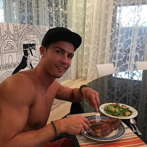 Một bữa trưa của Ronaldo