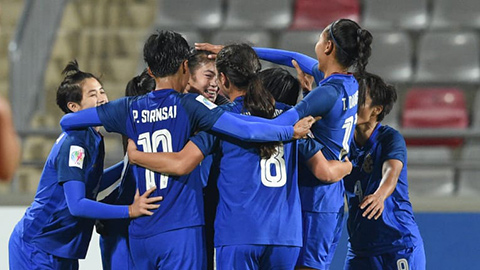 Nữ Thái Lan dự World Cup lần thứ 2 liên tiếp