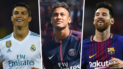 Neymar, Messi, Ronaldo: Mãnh hổ không thể chung rừng