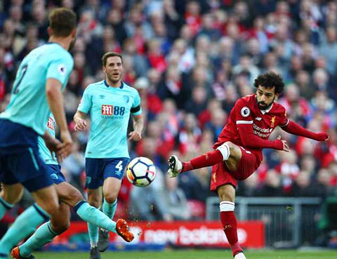 Salah đã có 40 bàn cho Liverpool ở mùa này