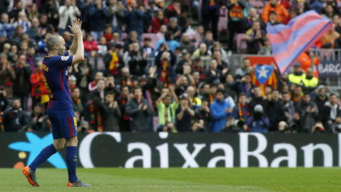 Iniesta sắp sửa chia ly Barca