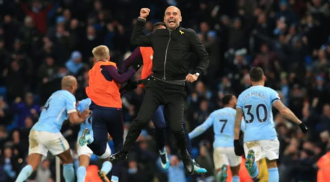 Guardiola lại thể hiện khả năng chinh phục danh hiệu VĐQG tại Ngoại hạng Anh