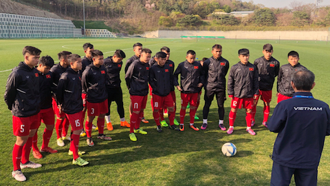 U19 Việt Nam thua đậm trận ra quân Suwon JS Cup 2018