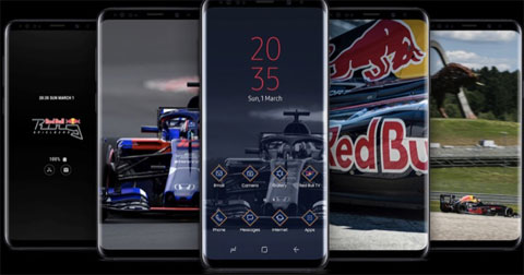 Cận cảnh Galaxy S9 bản đặc biệt cho người mê đua xe