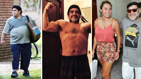 Ép cân quá đà để cưới vợ trẻ, Maradona bị bác sĩ 'tuýt còi'