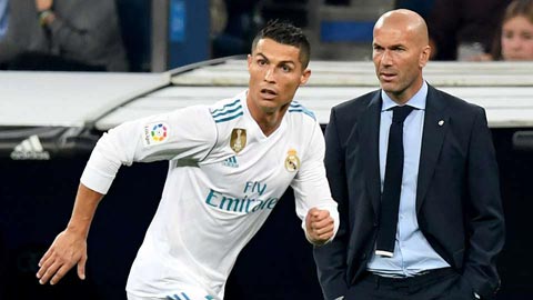 Zidane chưa hết băn khoăn về người hỗ trợ Ronaldo