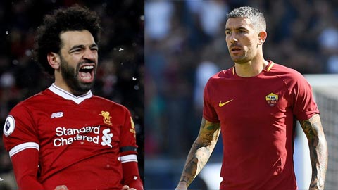 Cặp Kolarov - Salah quyết định trận Liverpool vs Roma