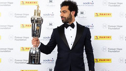 Vượt De Bruyne, Salah giành danh hiệu Cầu thủ xuất sắc nhất mùa của PFA