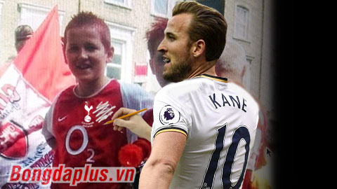 Ảnh chế: Harry Kane yêu Tottenham từ thuở lọt lòng