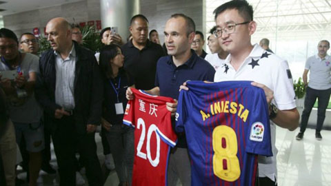 Thêm một CLB Trung Quốc tuyên bố sắp có được Iniesta