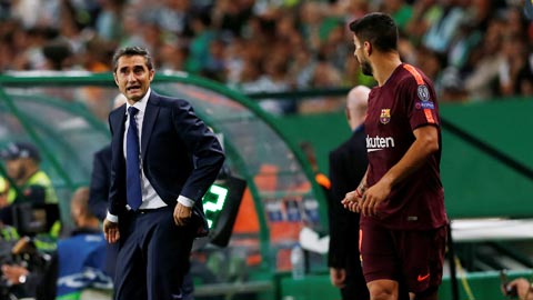 HLV Valverde có thể phải rời Barca cuối mùa này