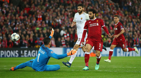 Một mình Salah giúp Liverpool hạ đo ván Roma