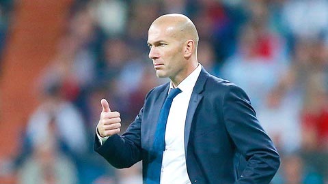 Real gặp may nhờ Zidane mê tín