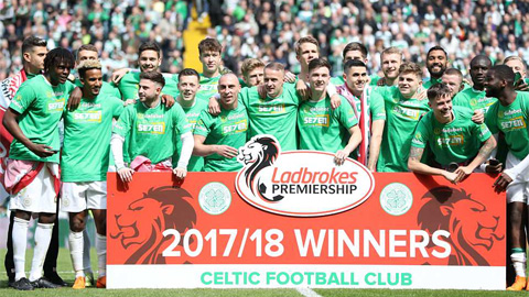 Đè bẹp Rangers, Celtic vô địch Scotland mùa thứ 7 liên tiếp