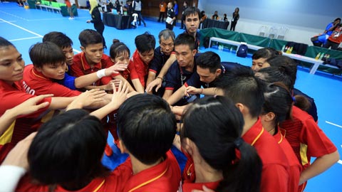Giải vô địch Futsal nữ châu Á 2018: Muốn tiến sâu, ĐTVN phải nhất bảng