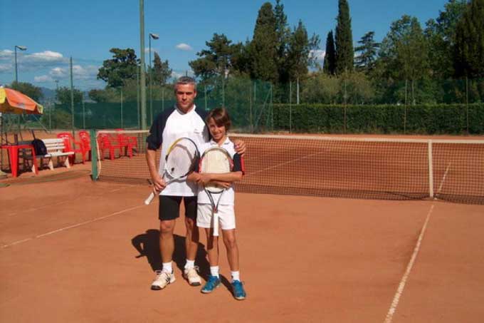 Paolo đã thua chính cậu con trai Lorenzo Bocchi
