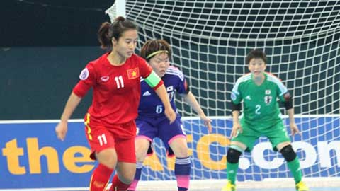 ĐT futsal nữ Việt Nam cần cải thiện khâu dứt điểm