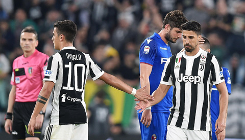 Dybala và Khedira cùng nhau lập công mang về chiến thắng cho Juventus