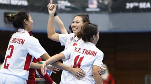 Vượt qua Indonesia, ĐT futsal nữ Việt Nam gặp Iran ở bán kết AFC