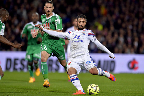 Fekir đã ghi 17 bàn tại Ligue 1 mùa này