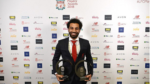 Salah tiếp tục được vinh danh trong nội bộ Liverpool