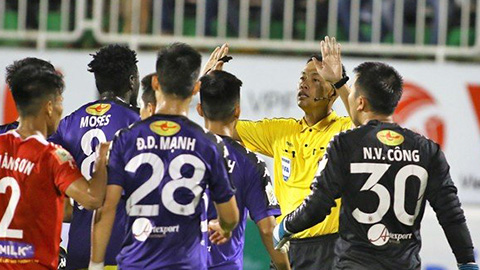 7 cấp độ leo thang căng thẳng trận HAGL vs Hà Nội FC