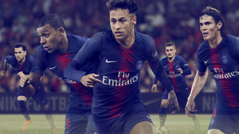 Neymar quảng cáo áo đấu mùa sau cho PSG