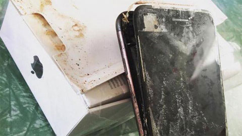 iPhone 6 bất ngờ phát nổ trong cửa hàng