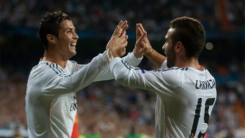 Ronaldo và Carvajal trở lại tập trước chung kết Champions League