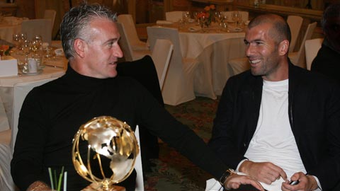 Zidane được nhắm thay Deschamps nắm ĐT Pháp