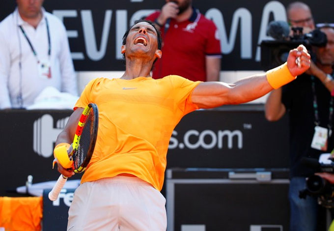 Nadal chơi quá hay ở trận bán kết