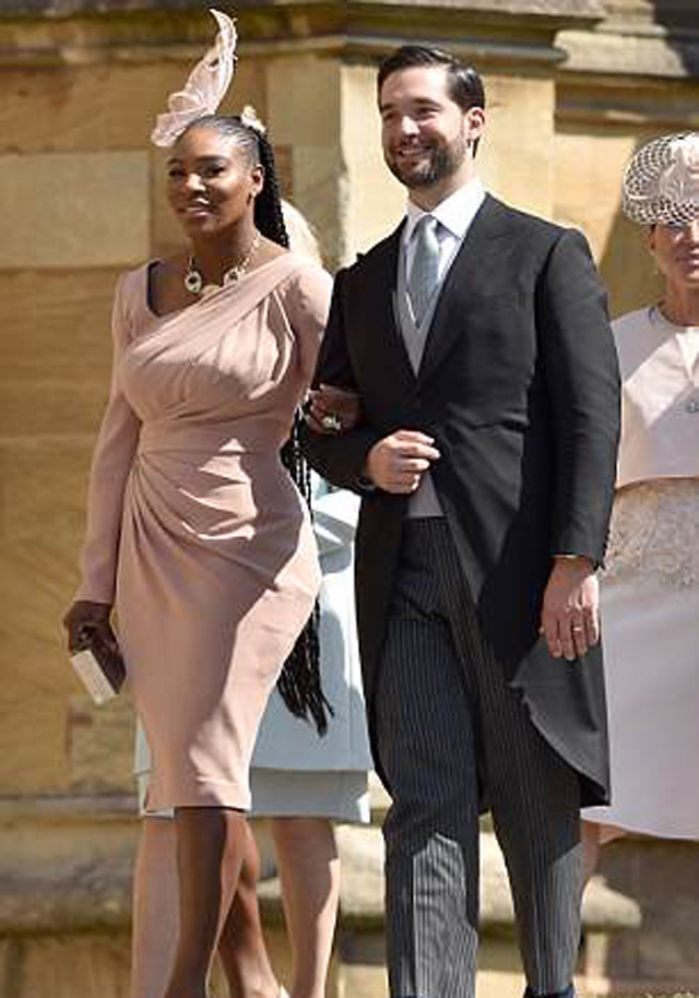 Serena Williams và chồng cũng có mặt trong lễ cưới Hoàng gia