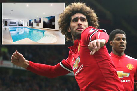 Fellaini dọn nhà khỏi Manchester