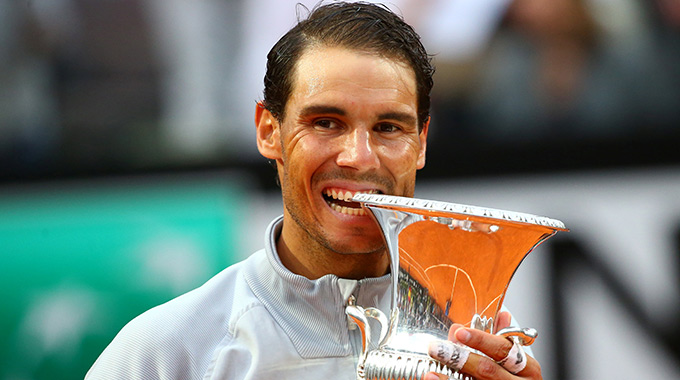 Nadal lần thứ 8 vô địch Rome Masters