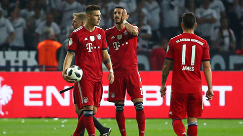 Bayern mất cúp vì thiếu khát khao
