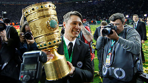 Frankfurt vô địch cúp QG Đức: Lời chào ấn tượng của Kovac
