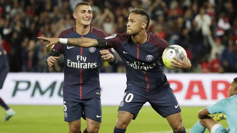 Cả Ligue 1 ở dưới chân Neymar