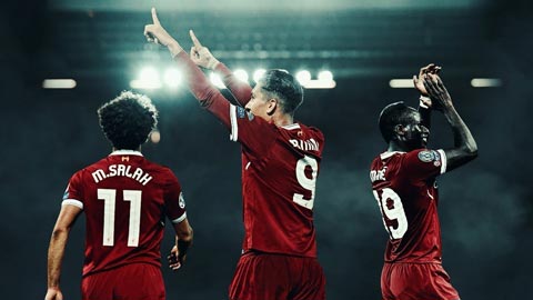 Firmino và các đồng đội trên hàng công Liverpool đang đạt phong độ cao