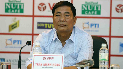 Ông Trần Mạnh Hùng từ chức Phó Chủ tịch VPF