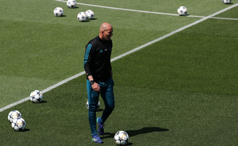 Zidane rất tự tin trước thềm chung kết Champions League