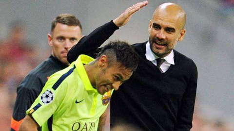 Neymar thừa nhận muốn được Guardiola dẫn dắt