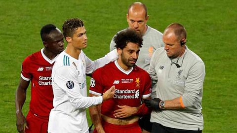 Nước mắt Mohamed Salah