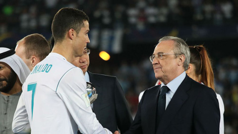 Chủ tịch Perez tự tin Ronaldo vẫn ở lại Real