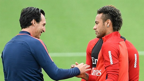 HLV Emery: 'Ở PSG, Neymar là thủ lĩnh chứ không phải tôi'