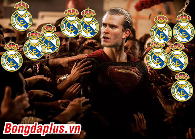 Ảnh chế: Karius là cầu thủ xuất sắc nhất của Real Madrid