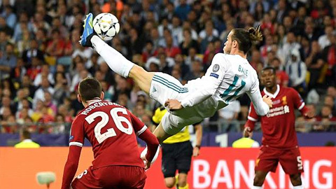 Siêu phẩm của Bale vẫn xếp sau pha móc bóng của Ronaldo