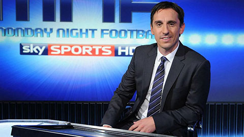 Sky Sports làm ngơ việc Neville đá xoáy Liverpool