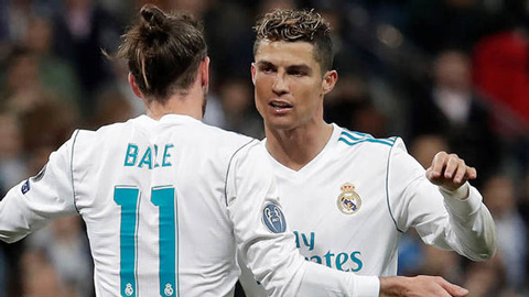 Giá trị cầu thủ La Liga: Bale lên giá, Ronaldo mất giá