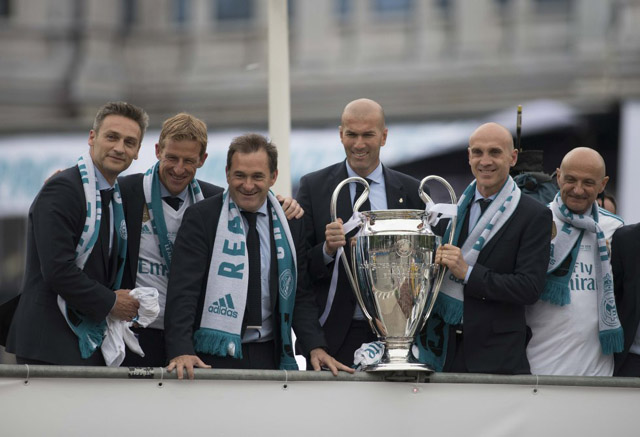Ngày 27/5/2018, Zidane lập kỷ lục khi trở thành HLV đầu tiên dẫn dắt Real lần thứ 3 liên tiếp vô địch Champions League