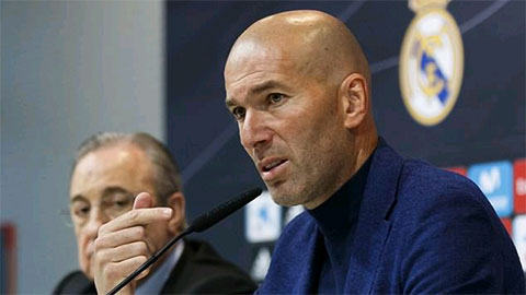 Zidane gửi lời chia tay các học trò qua tin nhắn